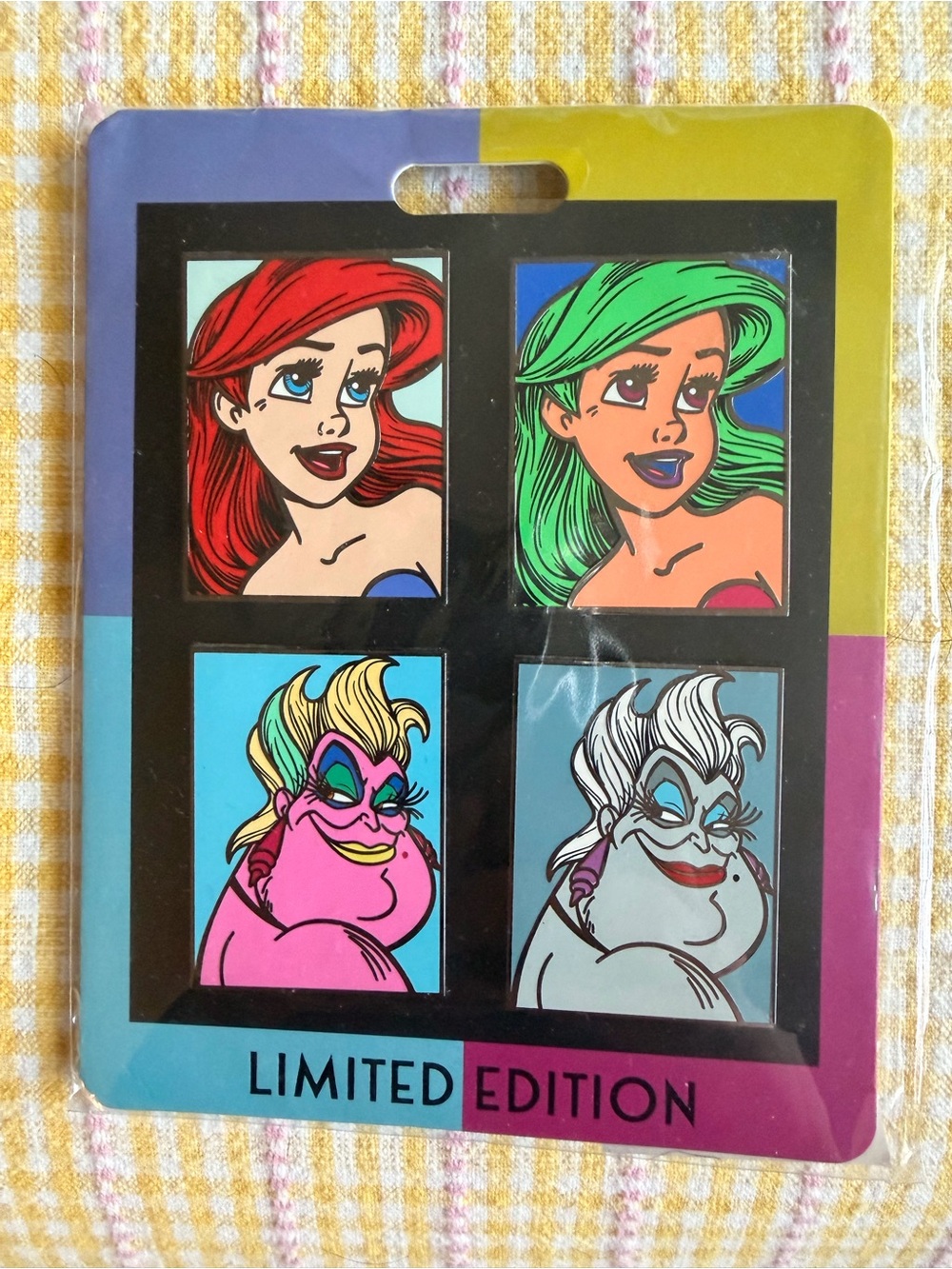 WDI 2021 Disney Destination D D23 Ariel Ursula Little Mermaid Pop Art Pin LE 250